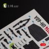 KELIK K48114 UH-60A Black Hawk - Type 2  Defence Intelligence of Ukraine interior 3D decals for ICM kit 1/48